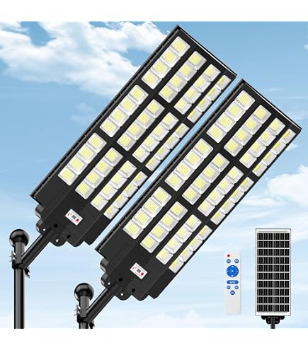 Vzyhik Solar Street Lights Outdoor Waterproof - Large 10000W